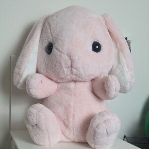 Adorable Pink Plush Bunny